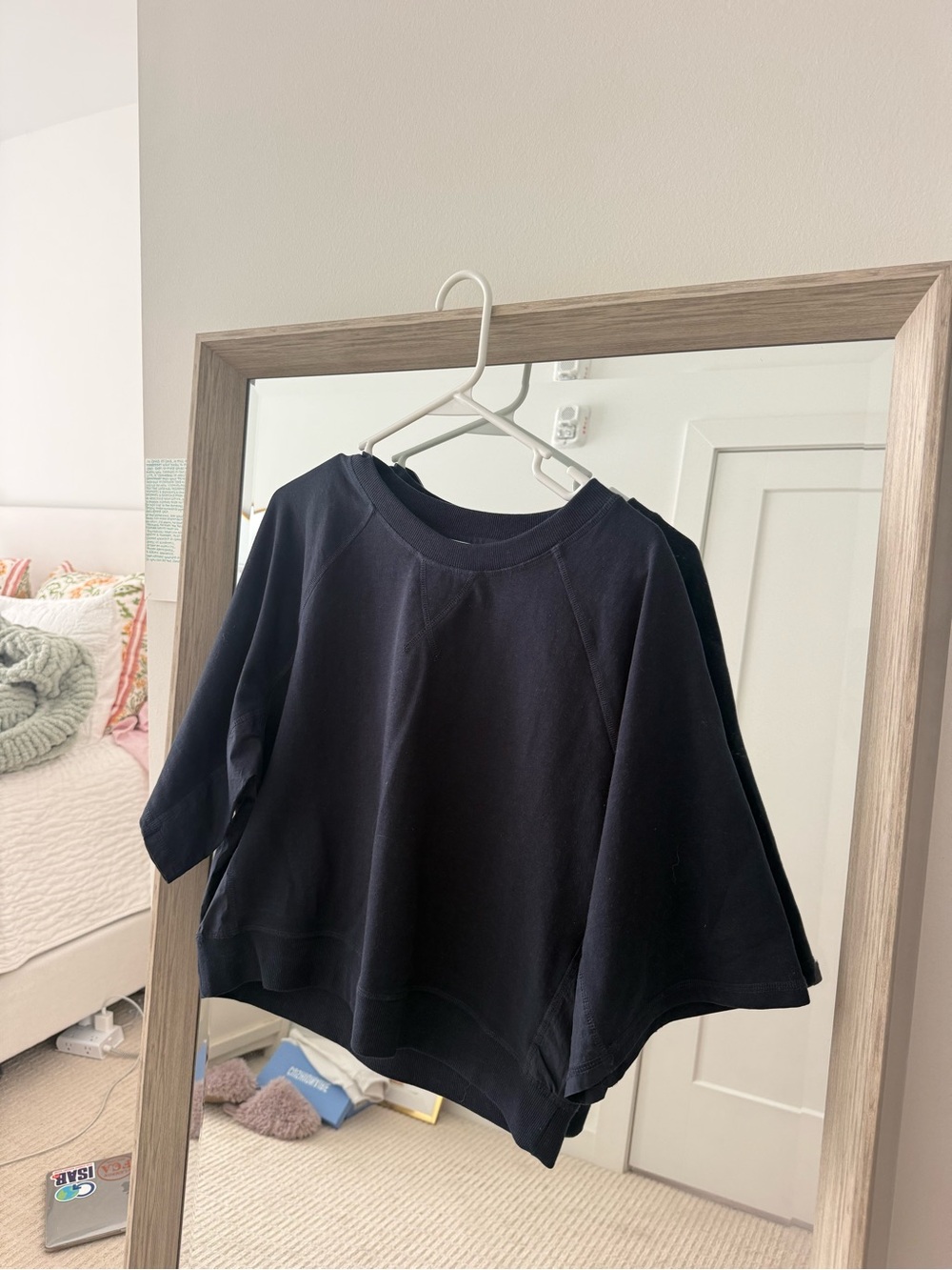 We Are Sundays Navy lightweight pullover